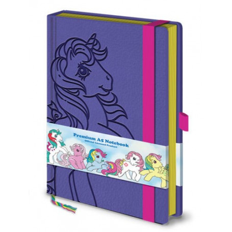 Notizbuch A5 Premium Mein kleines Pony Retro