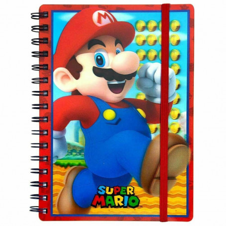 Nintendo Mario - Super Mario Lenticular A5 Notizbuch
