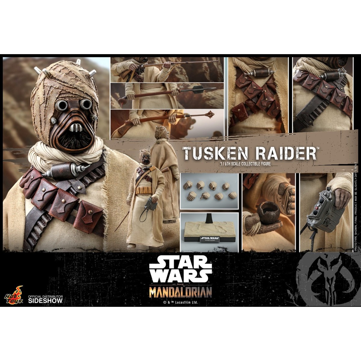 Hot Toys Star Wars - Der Mandalorianer - Tusken-Jäger