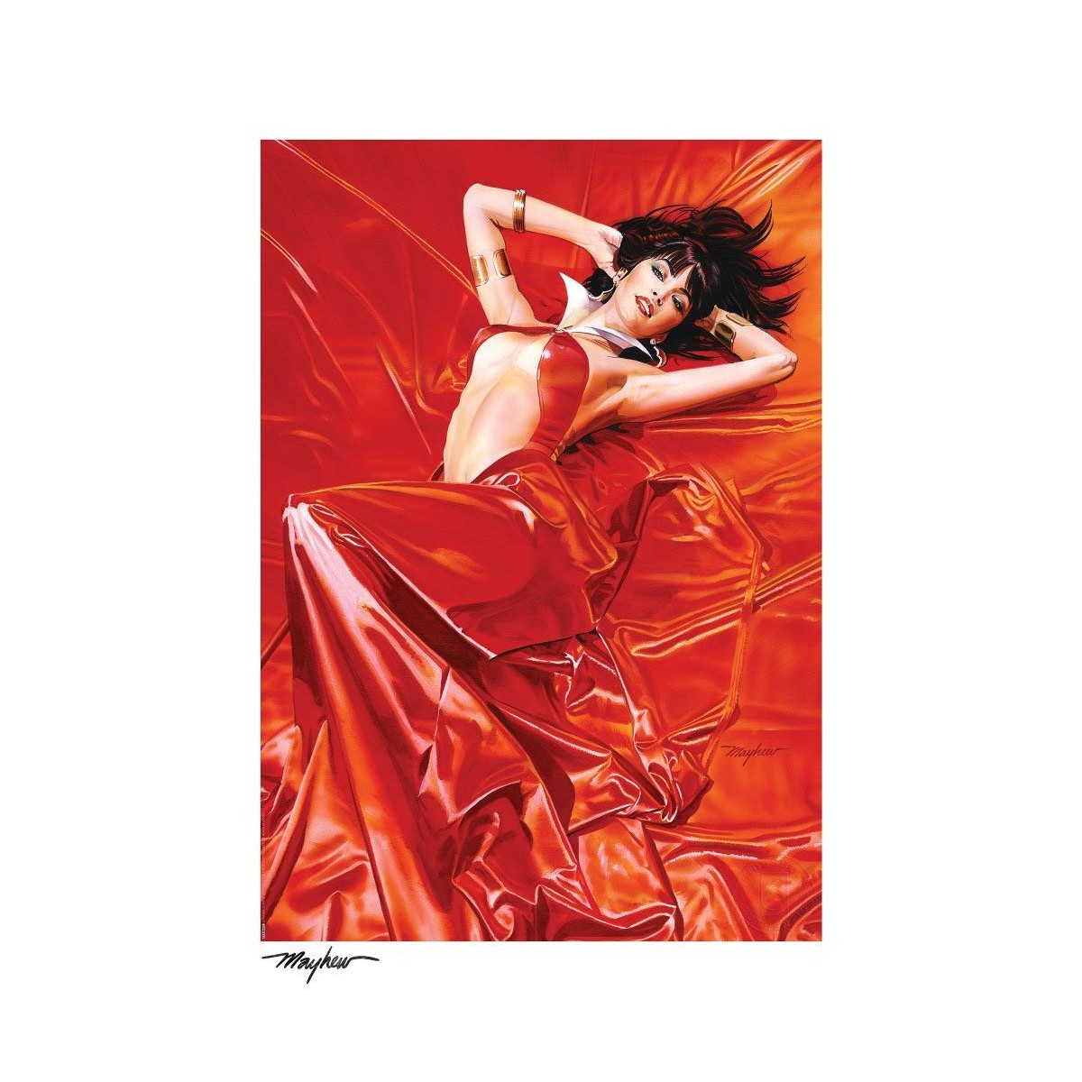 Sideshow - Vampirella Kunstdruck - Vampirella: Rosen für die Toten 46 x 61 cm