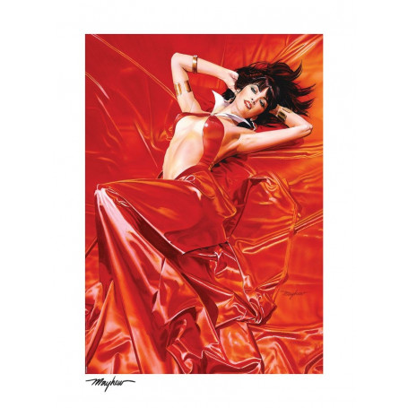 Sideshow - Vampirella Kunstdruck - Vampirella: Rosen für die Toten 46 x 61 cm