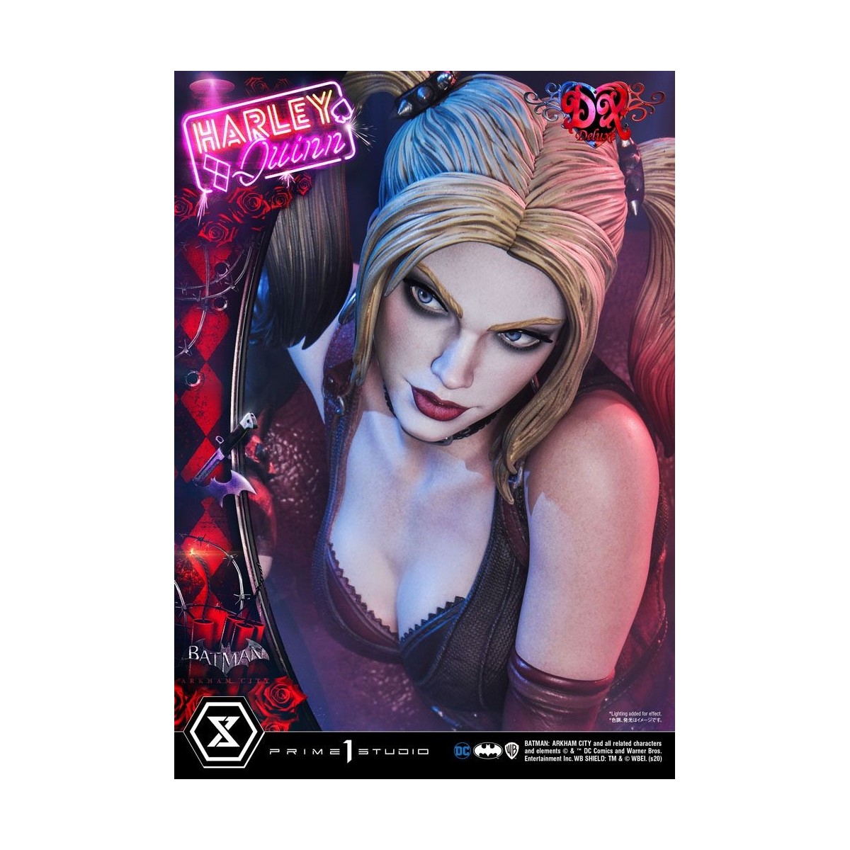 Prime 1 Studio - Harley Quinn Deluxe Bonus Version 1:3 Statue im Maßstab 1:3 - Batman Arkham City