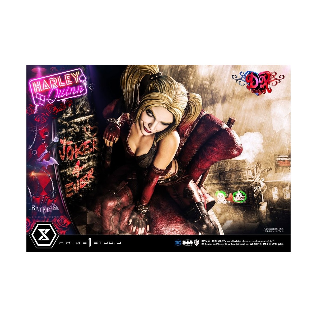 Prime 1 Studio - Harley Quinn Deluxe Bonus Version 1:3 Statue im Maßstab 1:3 - Batman Arkham City