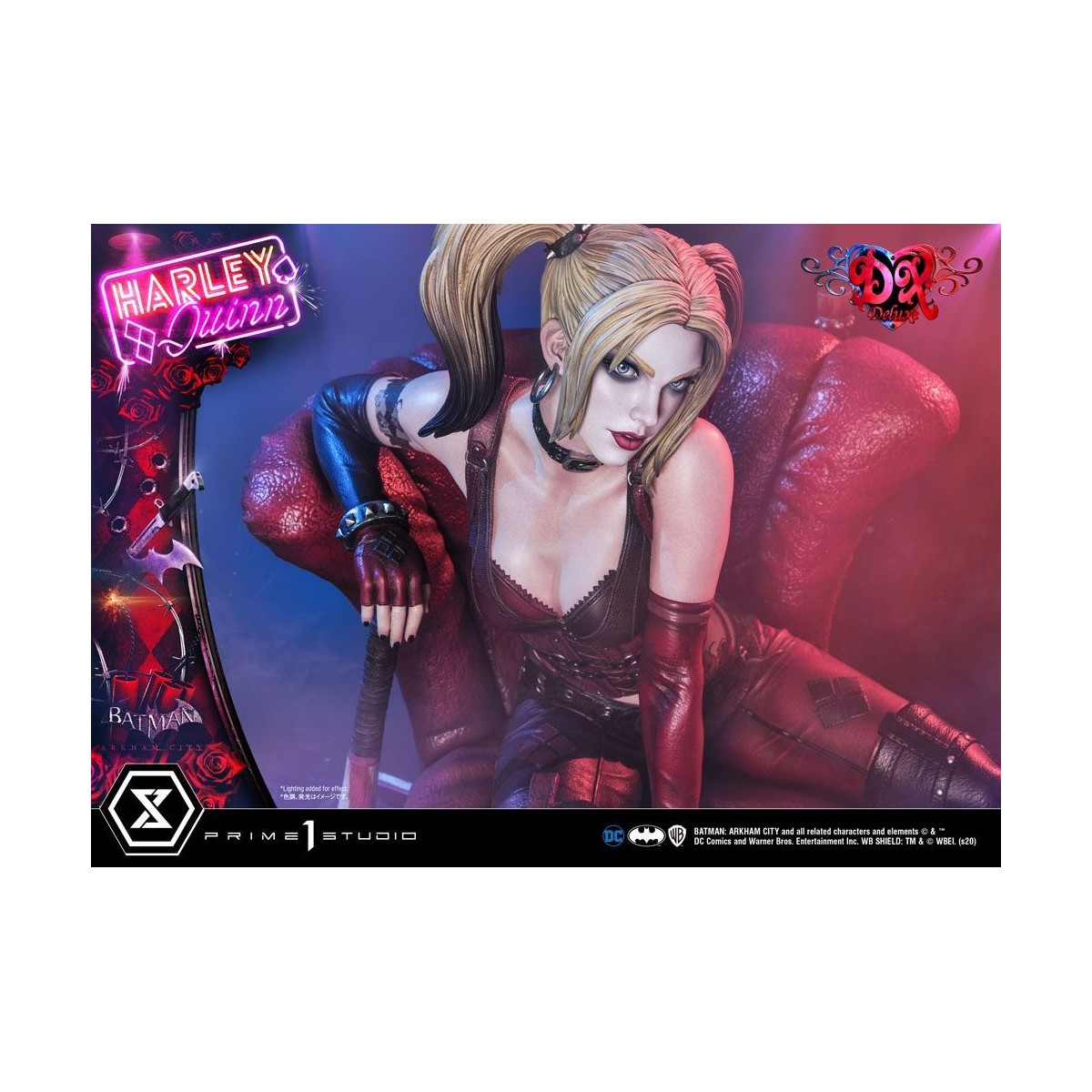 Prime 1 Studio - Harley Quinn Deluxe Bonus Version 1:3 Statue im Maßstab 1:3 - Batman Arkham City