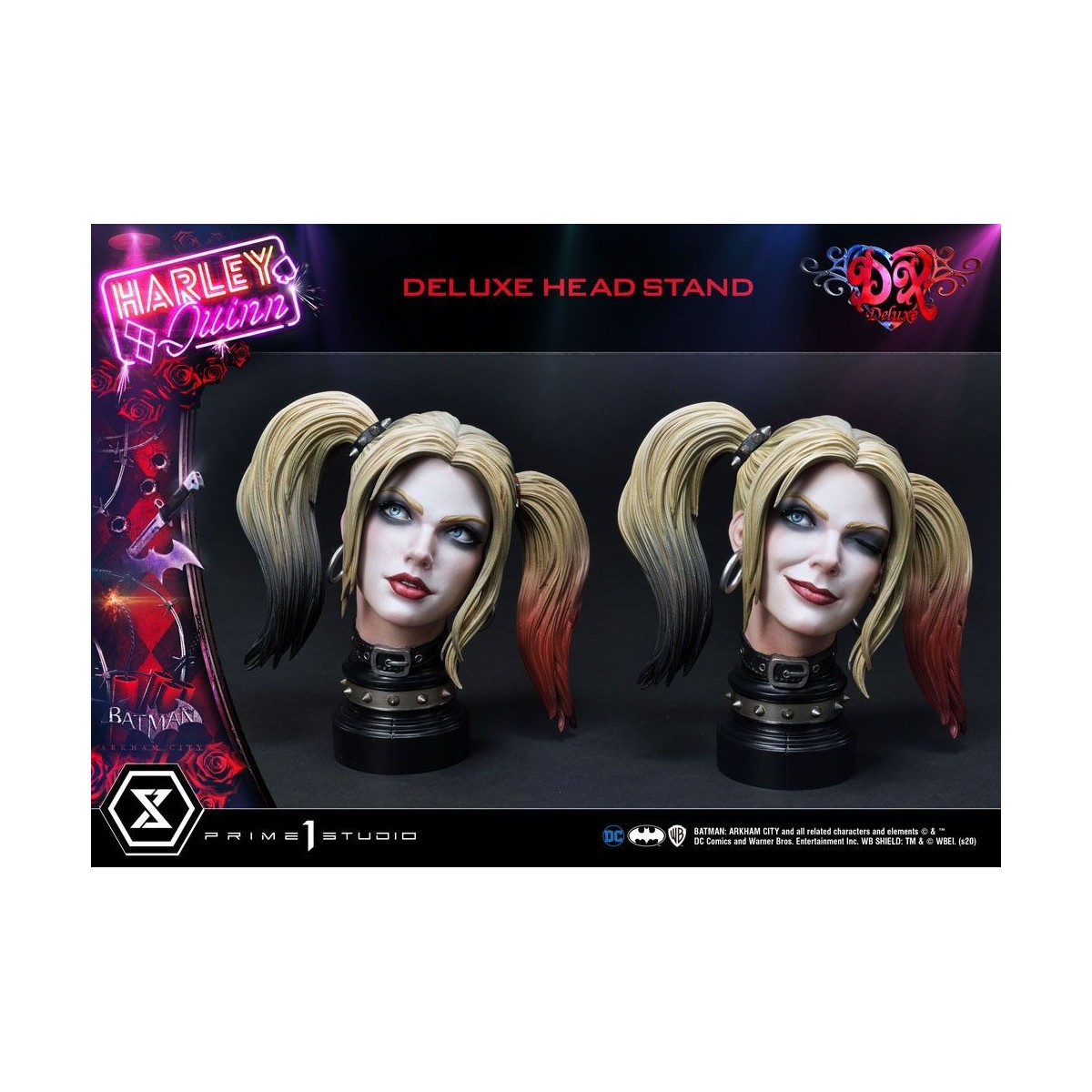 Prime 1 Studio - Harley Quinn Deluxe Bonus Version 1:3 Statue im Maßstab 1:3 - Batman Arkham City
