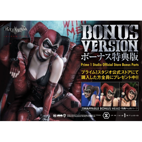 Prime 1 Studio - Harley Quinn Deluxe Bonus Version 1:3 Statue im Maßstab 1:3 - Batman Arkham City