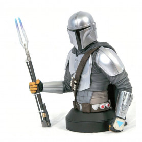 Sanfter Riese - Star Wars Die mandalorianische Vollbeskar-Rüstung 1/6 Büste - SDCC 2020 Exklusiv