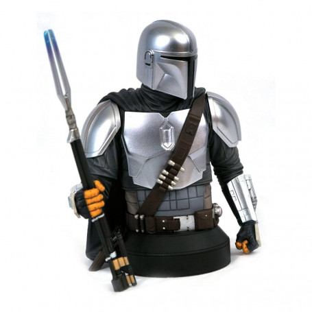 Sanfter Riese - Star Wars Die mandalorianische Vollbeskar-Rüstung 1/6 Büste - SDCC 2020 Exklusiv