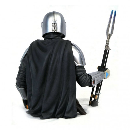 Sanfter Riese - Star Wars Die mandalorianische Vollbeskar-Rüstung 1/6 Büste - SDCC 2020 Exklusiv