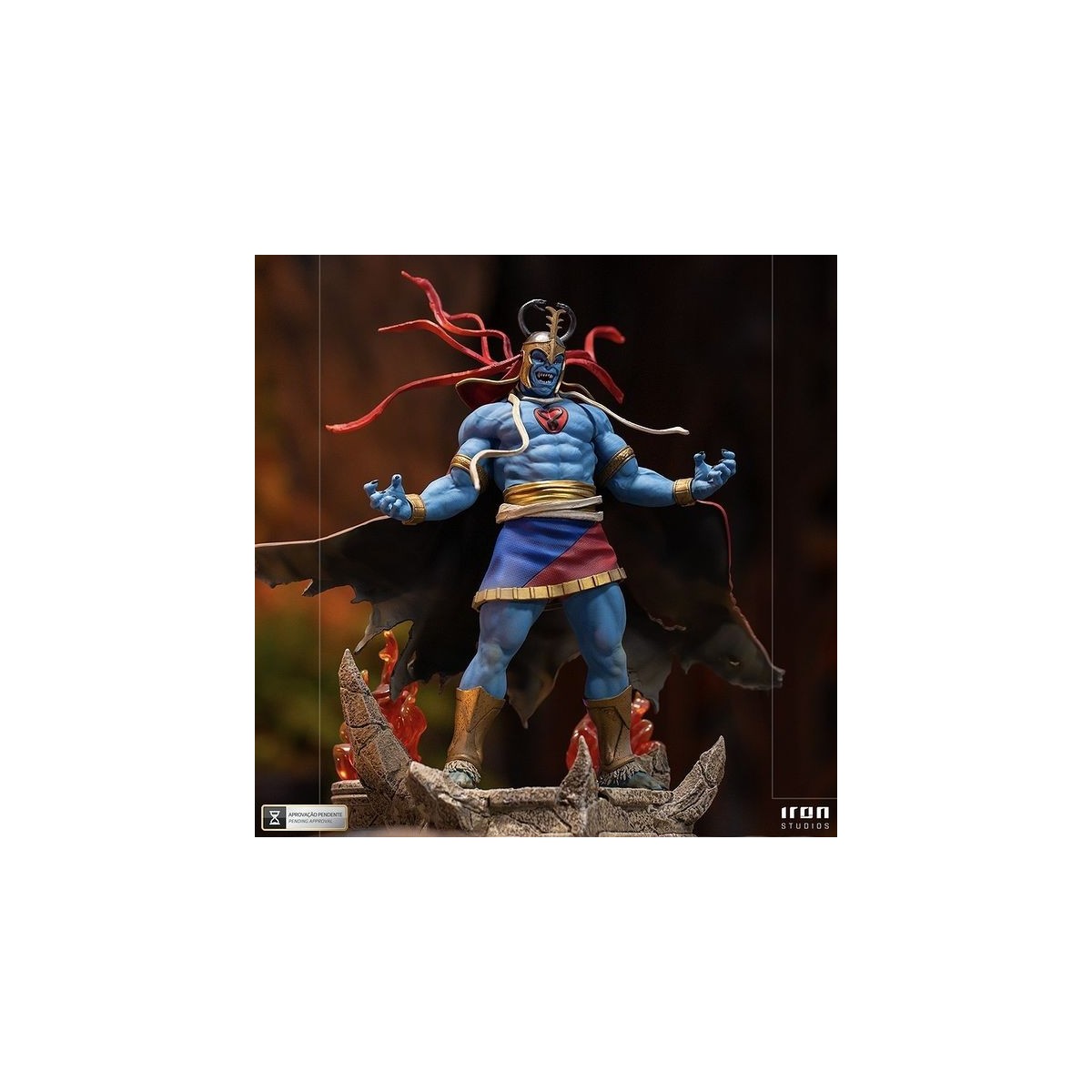 Iron Studios - BDS Kunst Maßstab 1/10 - Donnerkatzen - Pantero - Panthro - Cosmocats - 18cm