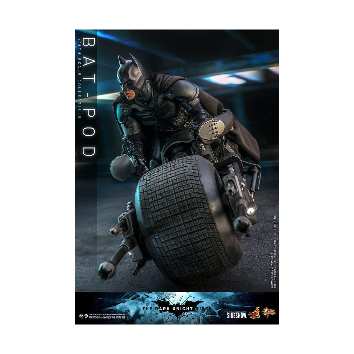 Hot Toys - Film-Meisterwerk Batpod Batman Der dunkle Ritter erhebt sich V2 1/6