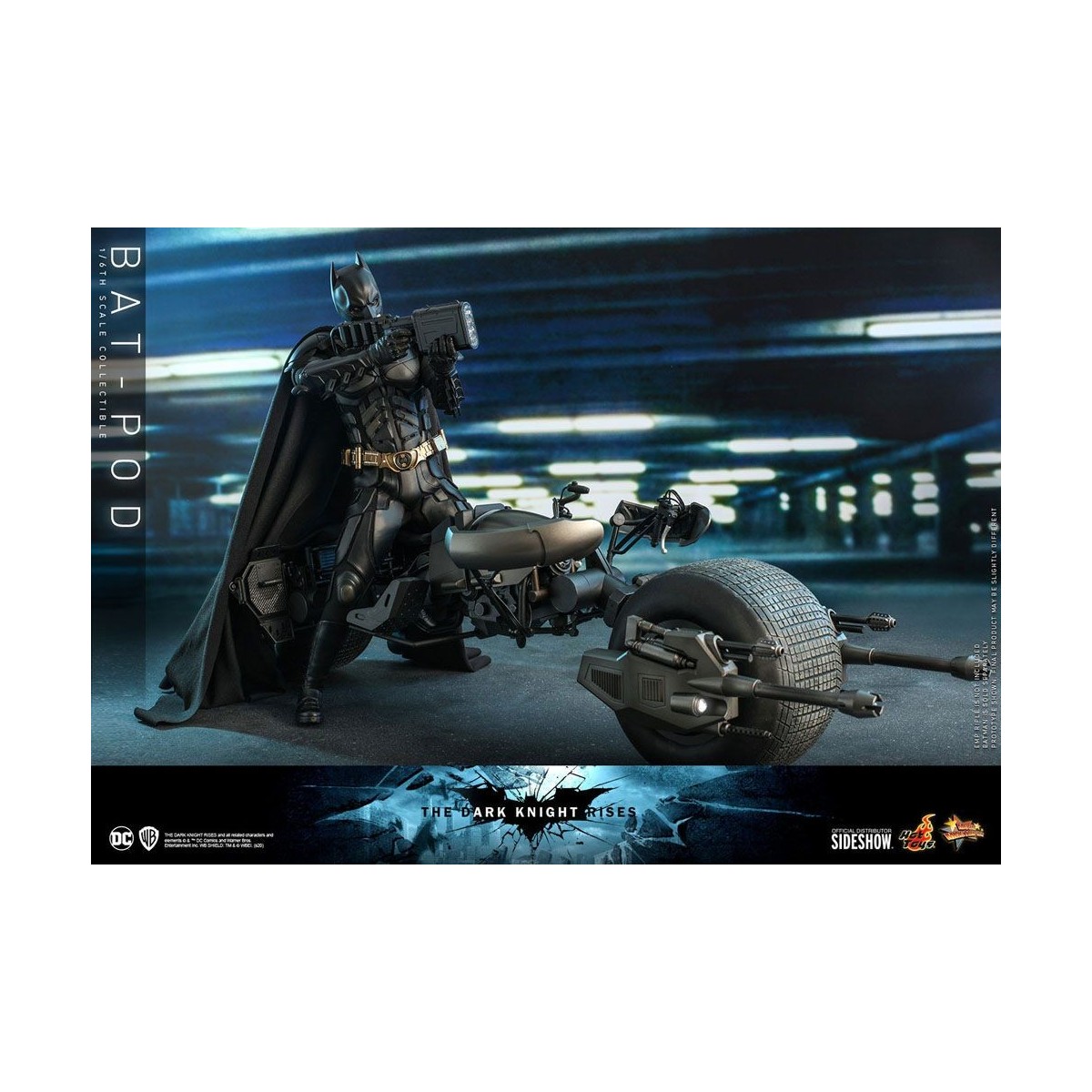 Hot Toys - Film-Meisterwerk Batpod Batman Der dunkle Ritter erhebt sich V2 1/6