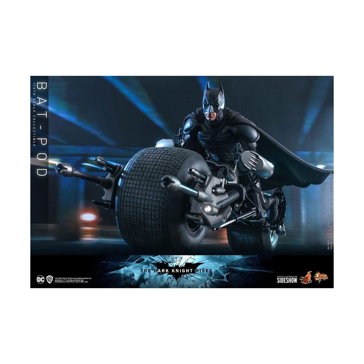 Hot Toys - Film-Meisterwerk Batpod Batman Der dunkle Ritter erhebt sich V2 1/6