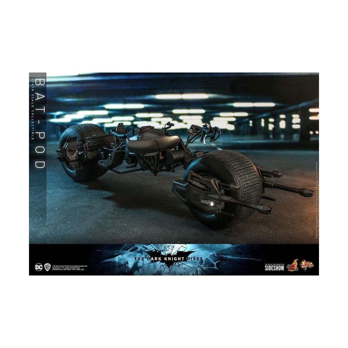 Hot Toys - Film-Meisterwerk Batpod Batman Der dunkle Ritter erhebt sich V2 1/6