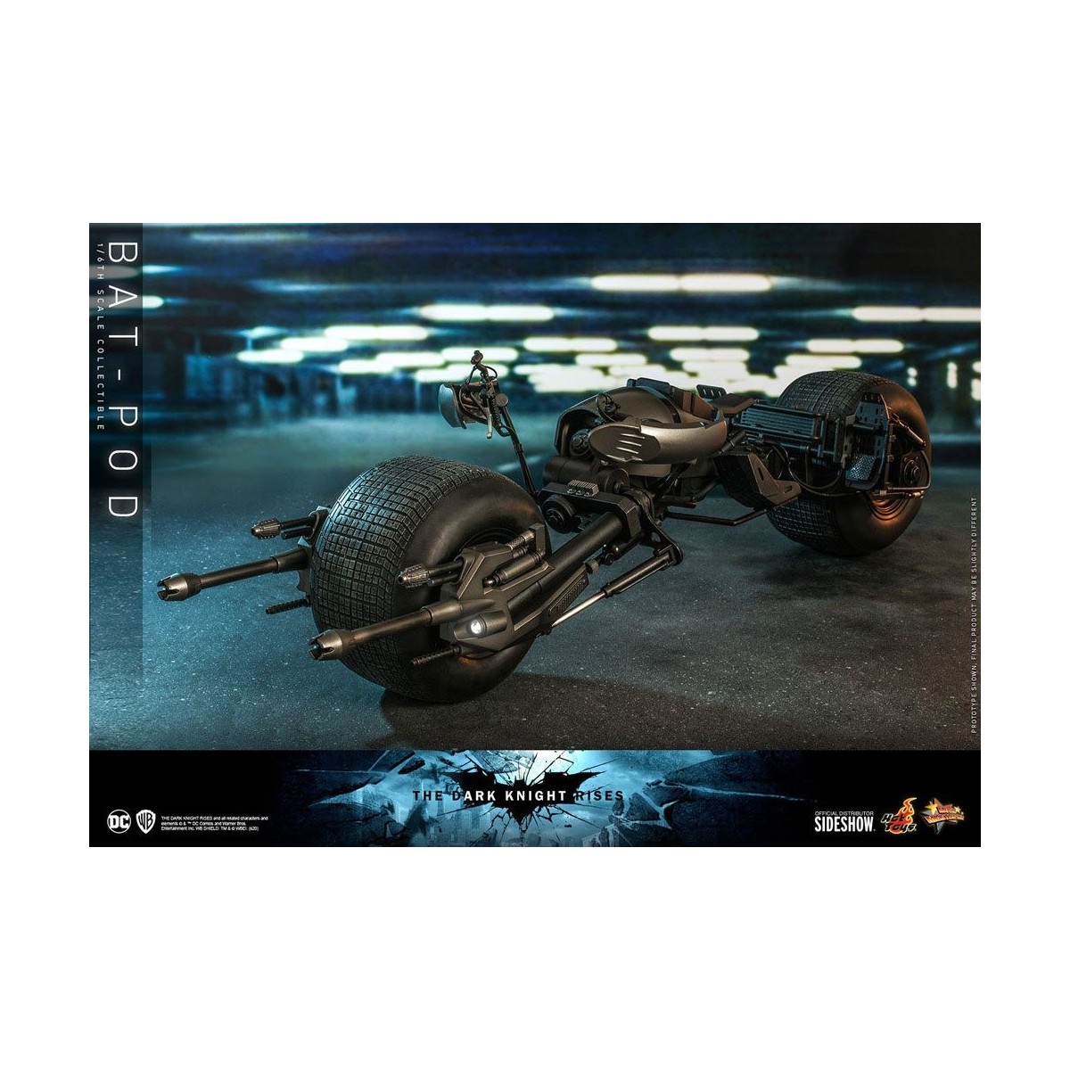 Hot Toys - Film-Meisterwerk Batpod Batman Der dunkle Ritter erhebt sich V2 1/6