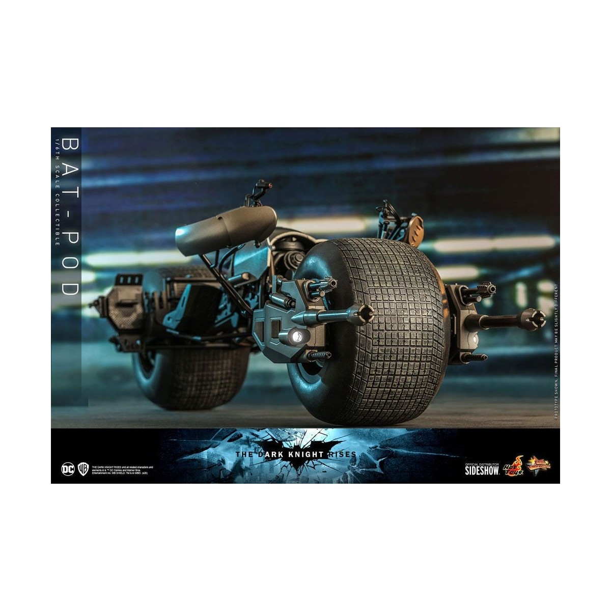 Hot Toys - Film-Meisterwerk Batpod Batman Der dunkle Ritter erhebt sich V2 1/6