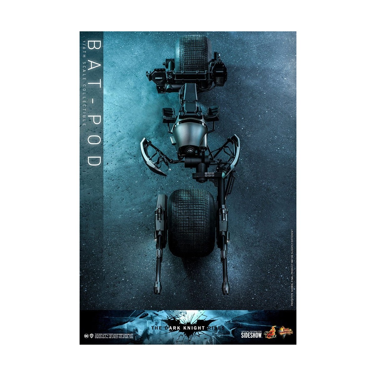 Hot Toys - Film-Meisterwerk Batpod Batman Der dunkle Ritter erhebt sich V2 1/6