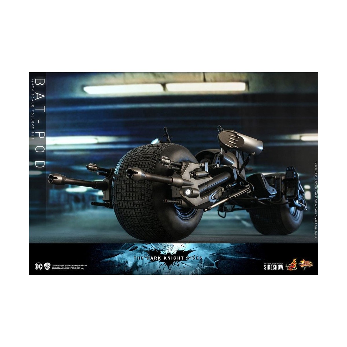 Hot Toys - Film-Meisterwerk Batpod Batman Der dunkle Ritter erhebt sich V2 1/6