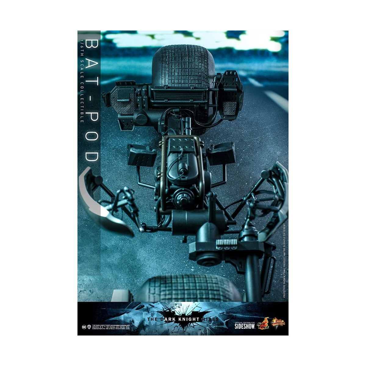 Hot Toys - Film-Meisterwerk Batpod Batman Der dunkle Ritter erhebt sich V2 1/6