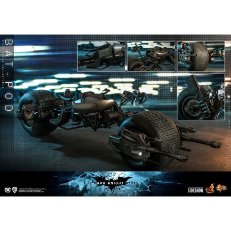Hot Toys - Film-Meisterwerk Batpod Batman Der dunkle Ritter erhebt sich V2 1/6