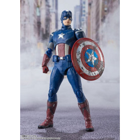Bandai/Tamashii - Staunen - Rächer versammeln CAPTAIN AMERICA - SH Figuarts SHF