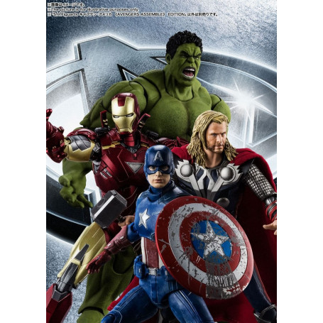 Bandai/Tamashii - Staunen - Rächer versammeln CAPTAIN AMERICA - SH Figuarts SHF