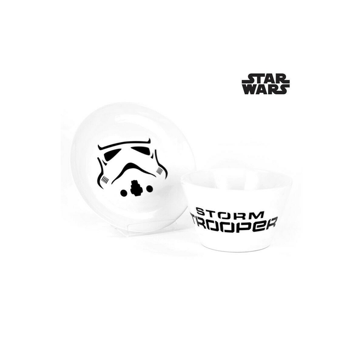 Star Wars - Céramique Bol et assiette Stormtrooper
