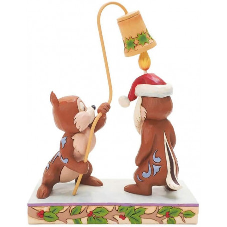 Enesco Disney-Traditionen Tic und Tac Noel