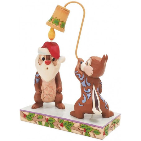 Enesco Disney-Traditionen Tic und Tac Noel