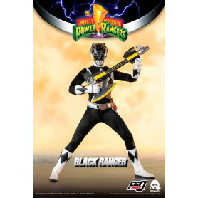 Drei 0 - Black Ranger - Mighty Morphin Power Rangers FigZero 1/6