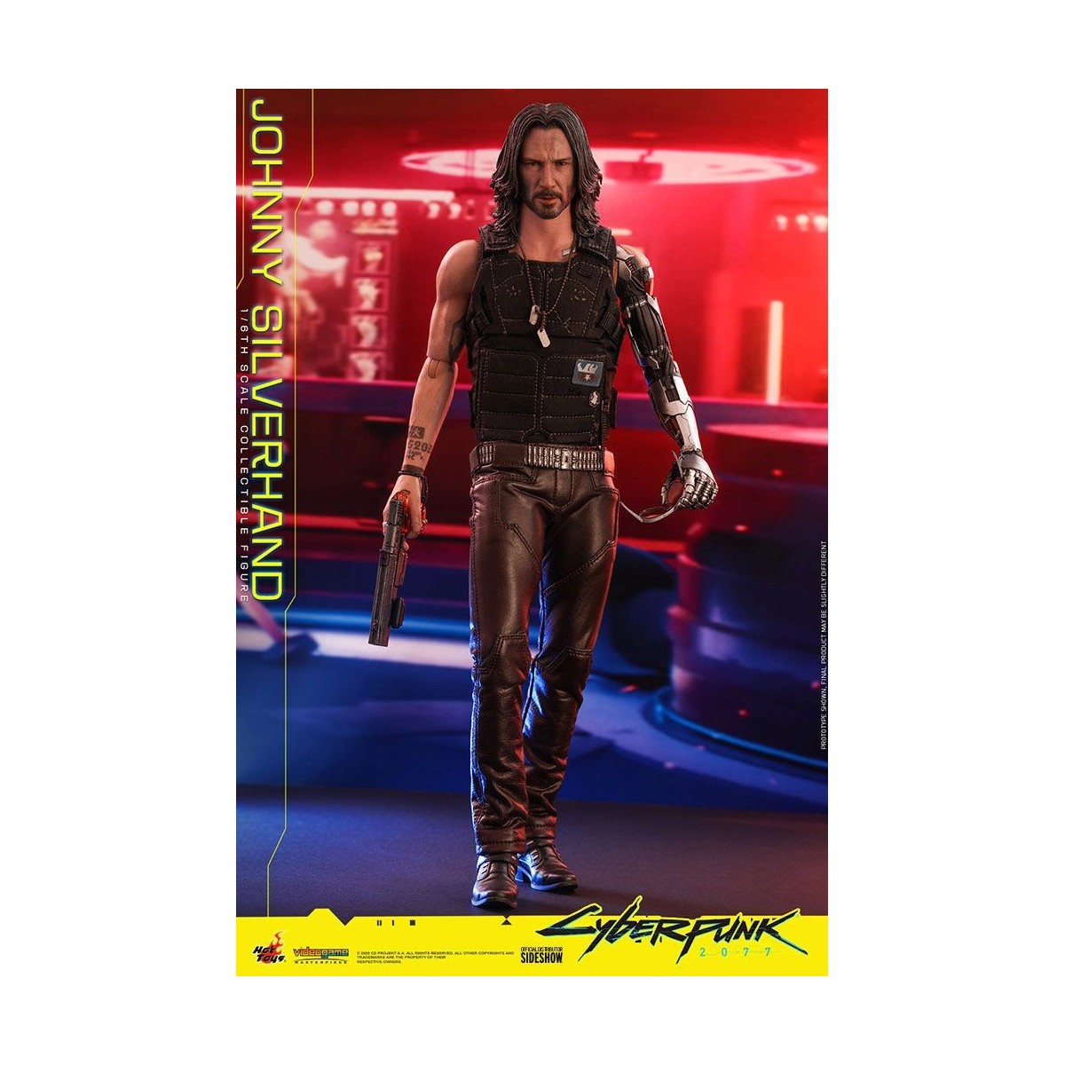 Hot Toys Cyberpunk 2077 - Johnny Silverhand - Video Game Masterpiece 1/6 Actionfigur