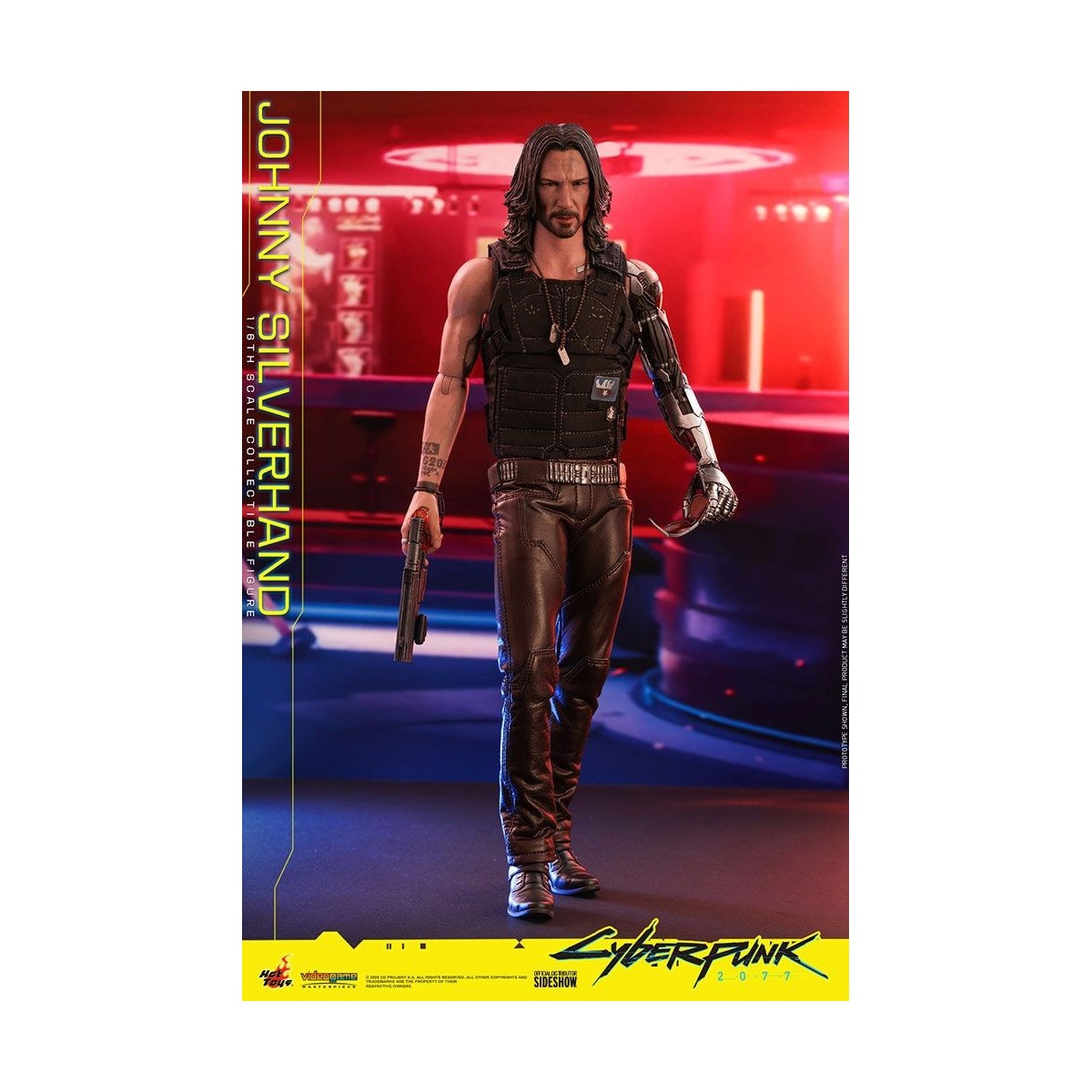 Hot Toys Cyberpunk 2077 - Johnny Silverhand - Video Game Masterpiece 1/6 Actionfigur