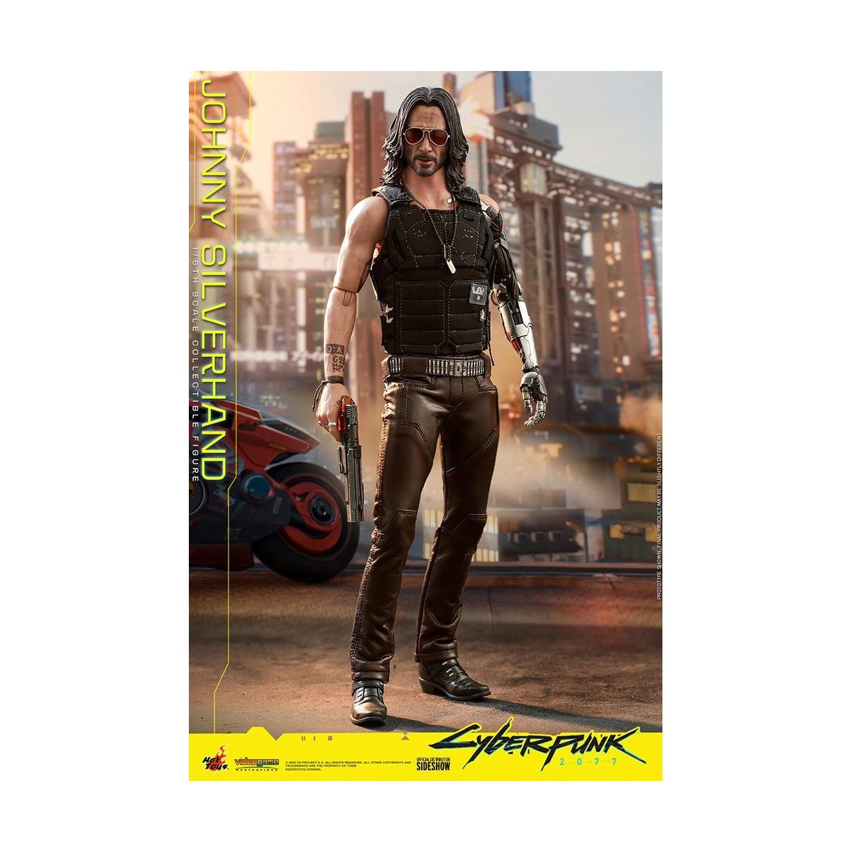 Hot Toys Cyberpunk 2077 - Johnny Silverhand - Video Game Masterpiece 1/6 Actionfigur