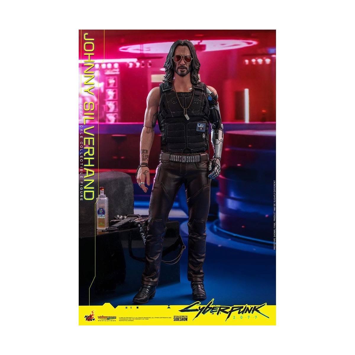 Hot Toys Cyberpunk 2077 - Johnny Silverhand - Video Game Masterpiece 1/6 Actionfigur