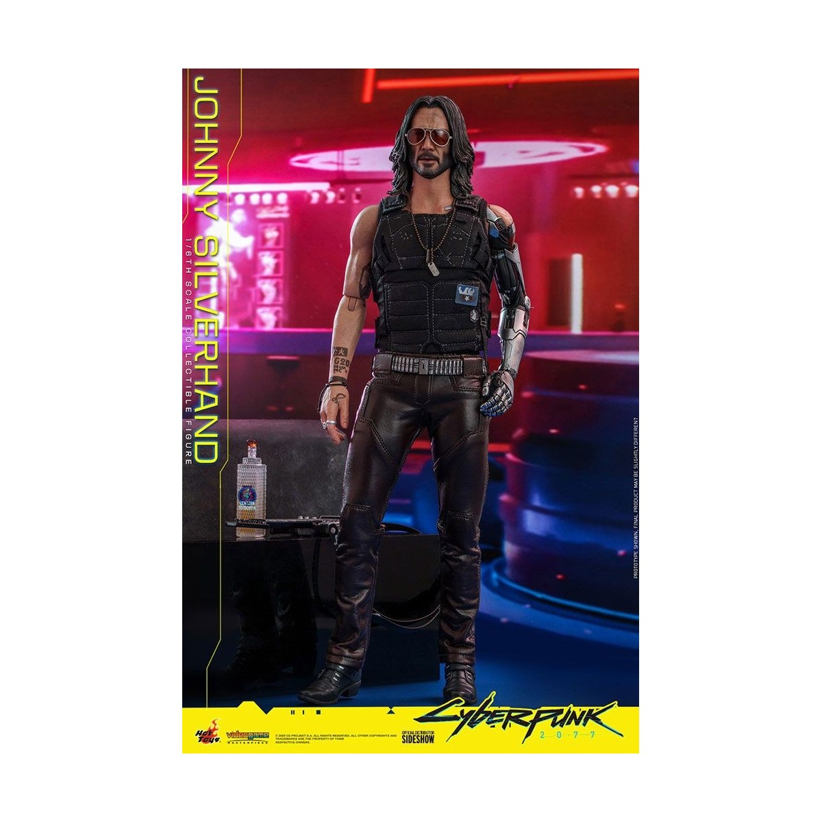 Hot Toys Cyberpunk 2077 - Johnny Silverhand - Video Game Masterpiece 1/6 Actionfigur