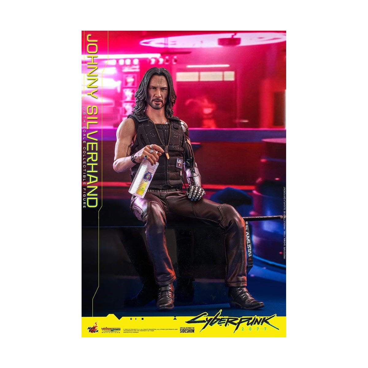 Hot Toys Cyberpunk 2077 - Johnny Silverhand - Video Game Masterpiece 1/6 Actionfigur