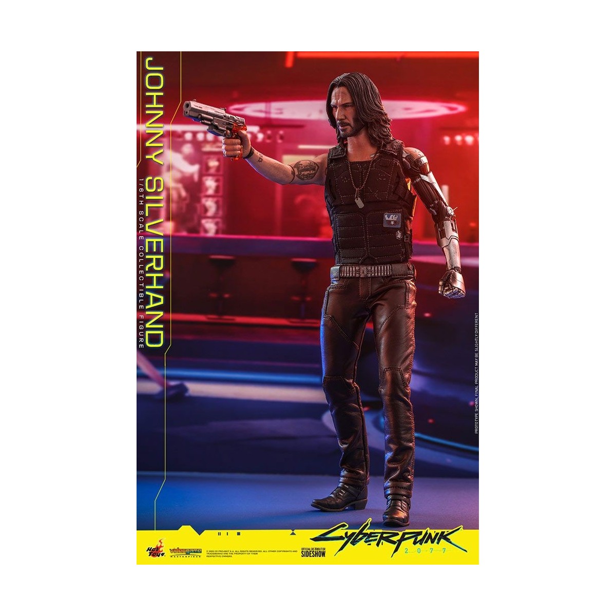 Hot Toys Cyberpunk 2077 - Johnny Silverhand - Video Game Masterpiece 1/6 Actionfigur