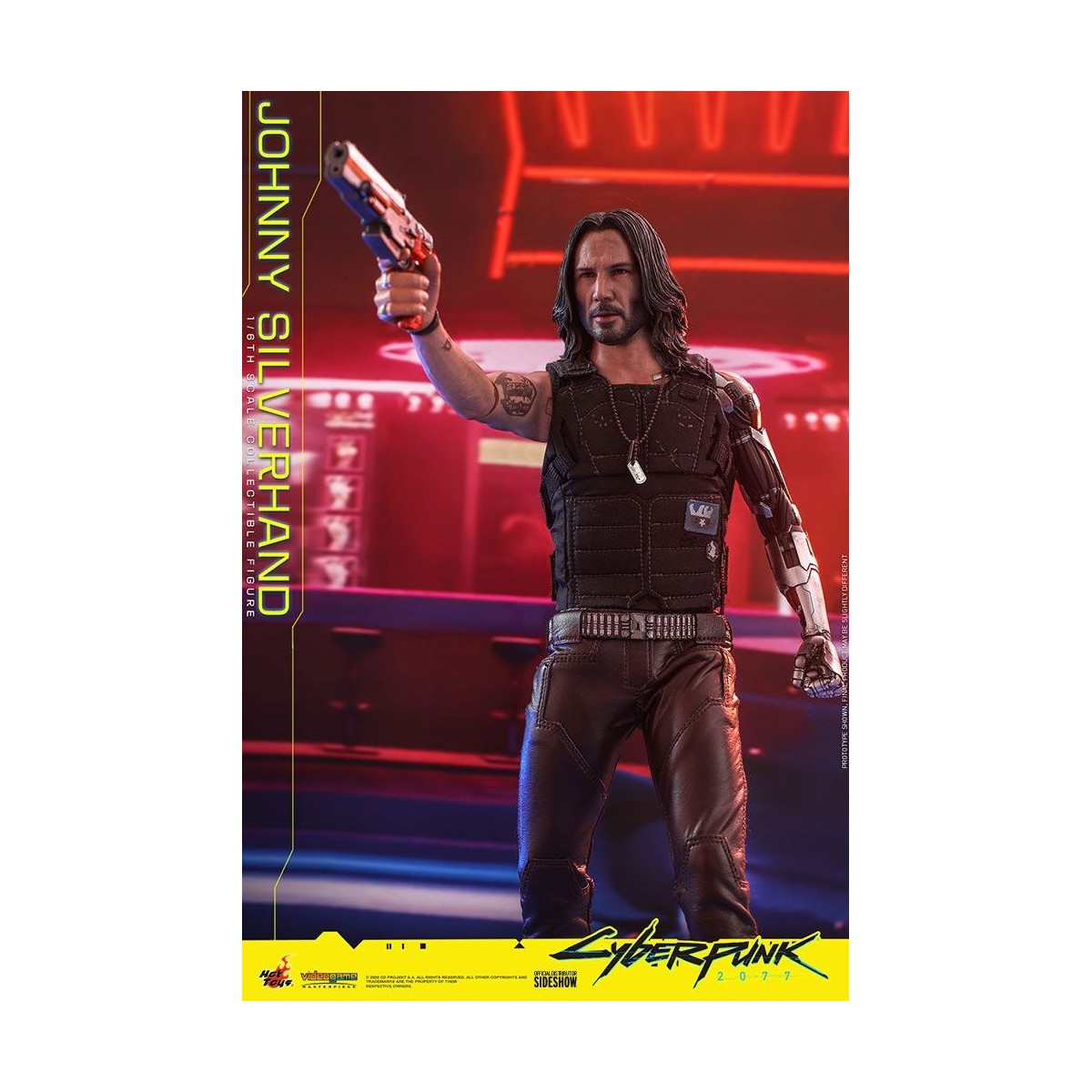 Hot Toys Cyberpunk 2077 - Johnny Silverhand - Video Game Masterpiece 1/6 Actionfigur
