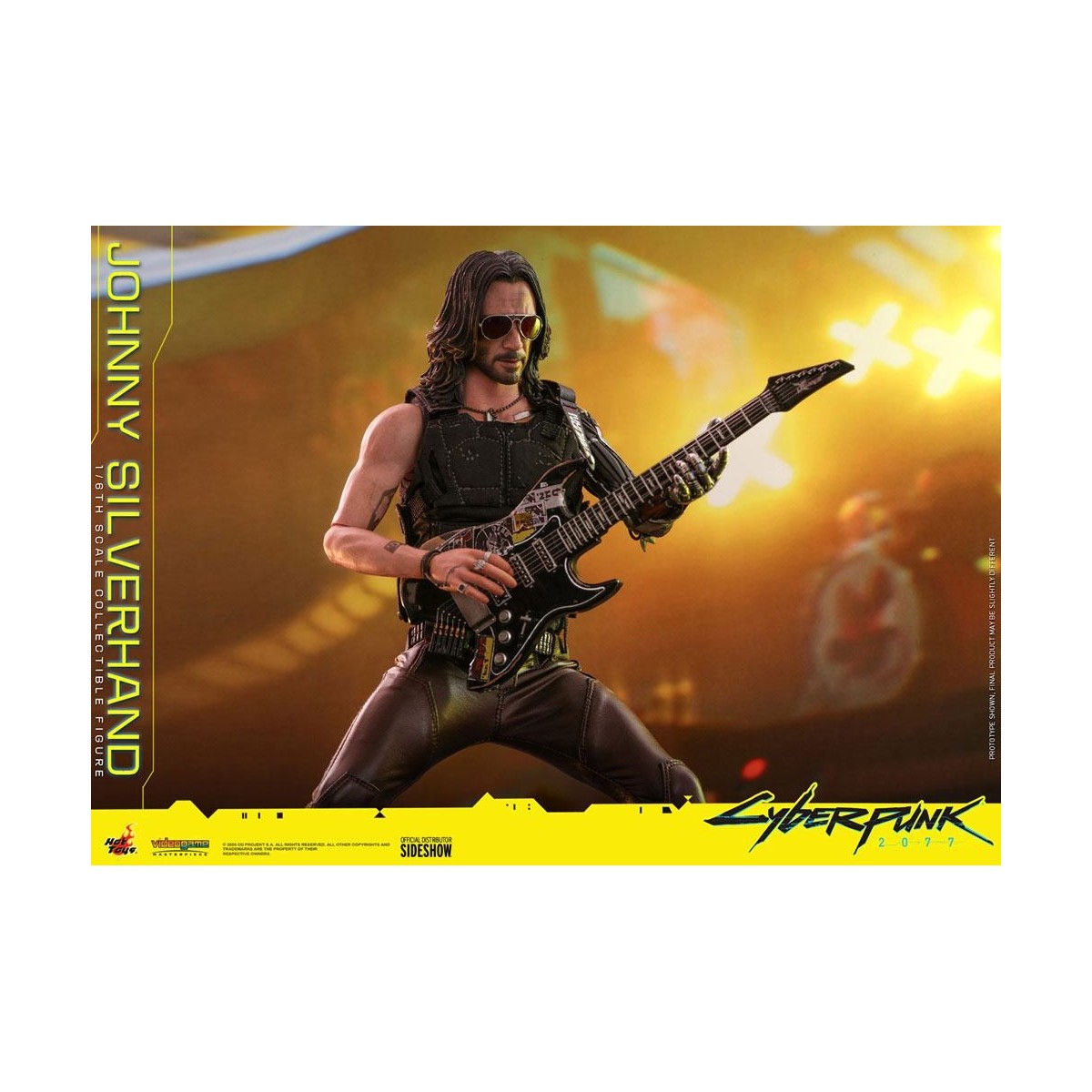 Hot Toys Cyberpunk 2077 - Johnny Silverhand - Video Game Masterpiece 1/6 Actionfigur