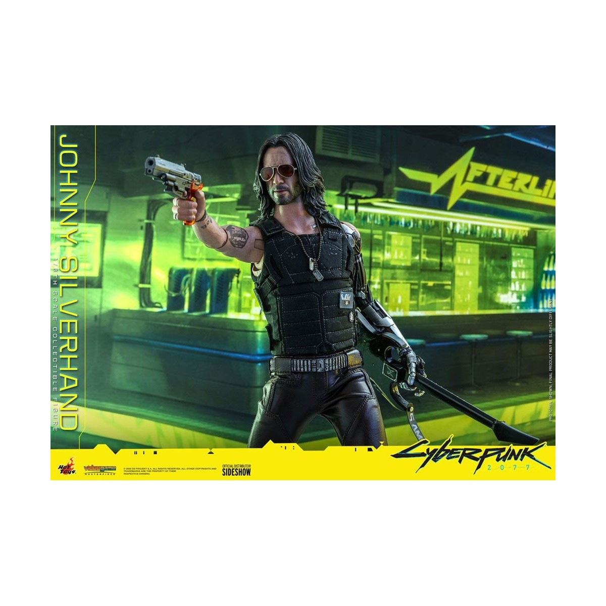 Hot Toys Cyberpunk 2077 - Johnny Silverhand - Video Game Masterpiece 1/6 Actionfigur