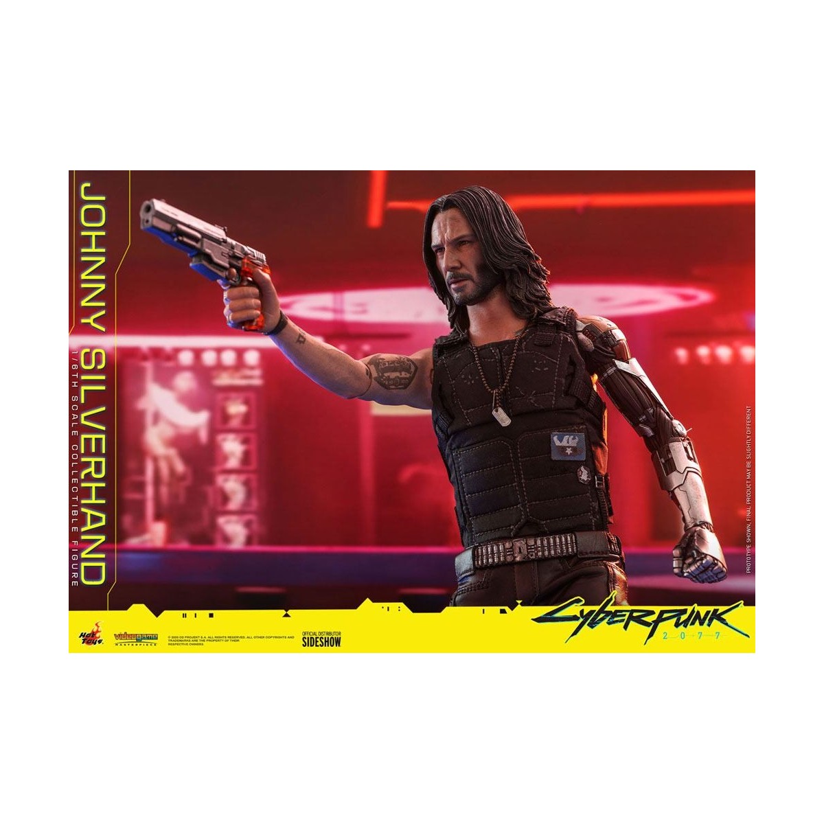 Hot Toys Cyberpunk 2077 - Johnny Silverhand - Video Game Masterpiece 1/6 Actionfigur