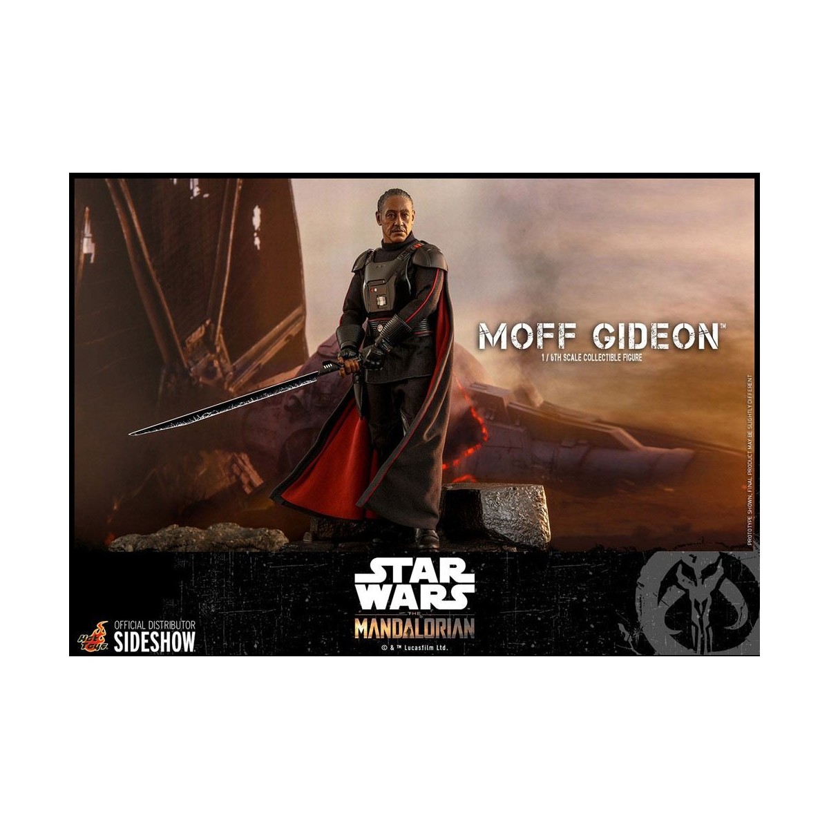 Hot Toys Star Wars - Der Mandalorianer - Moff Gideon 1/6