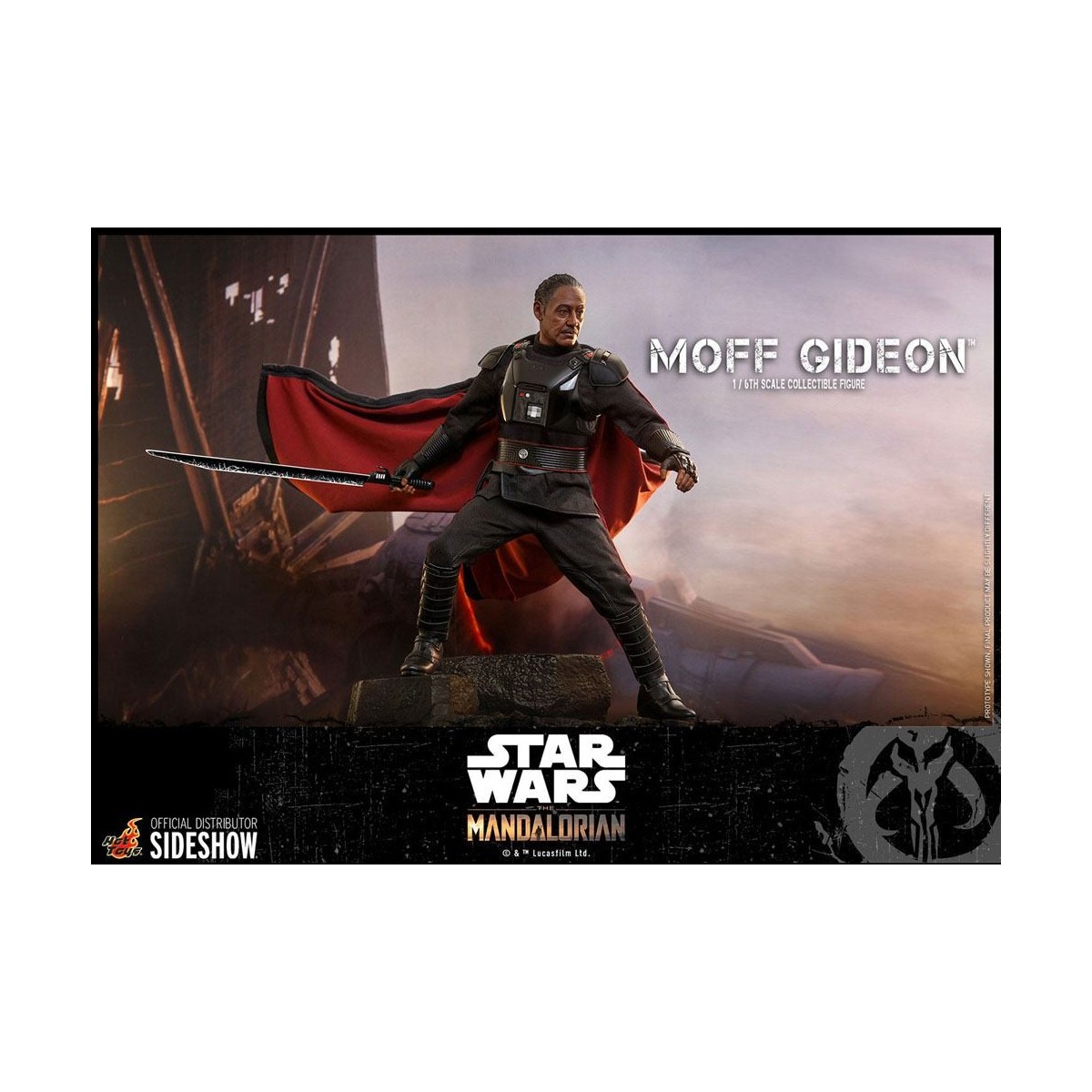 Hot Toys Star Wars - Der Mandalorianer - Moff Gideon 1/6