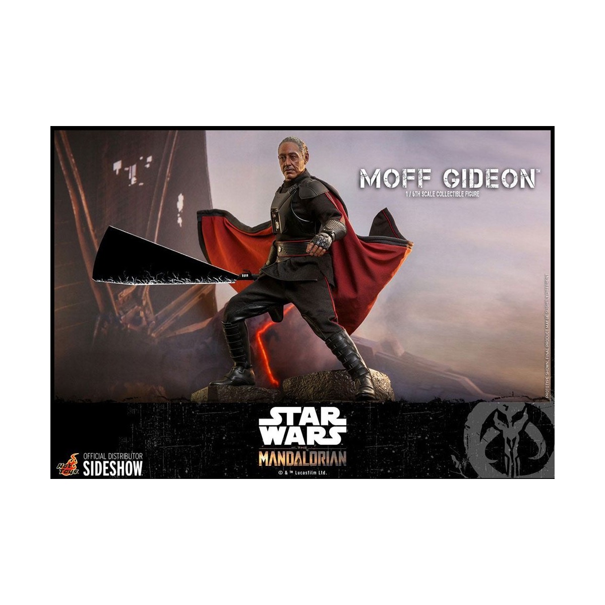 Hot Toys Star Wars - Der Mandalorianer - Moff Gideon 1/6