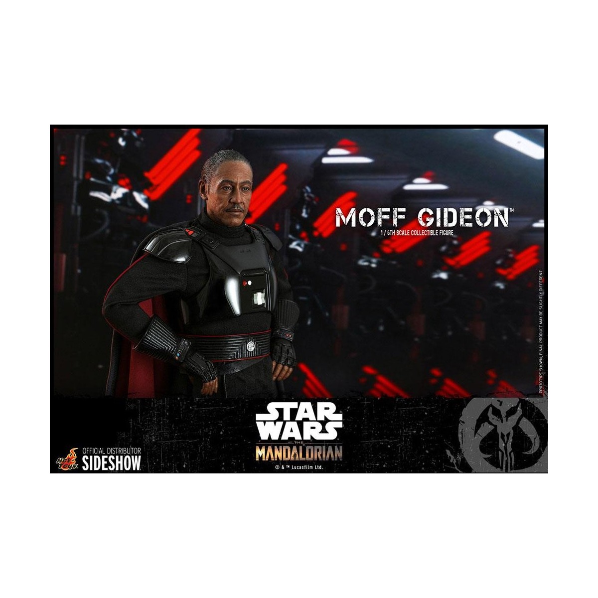 Hot Toys Star Wars - Der Mandalorianer - Moff Gideon 1/6