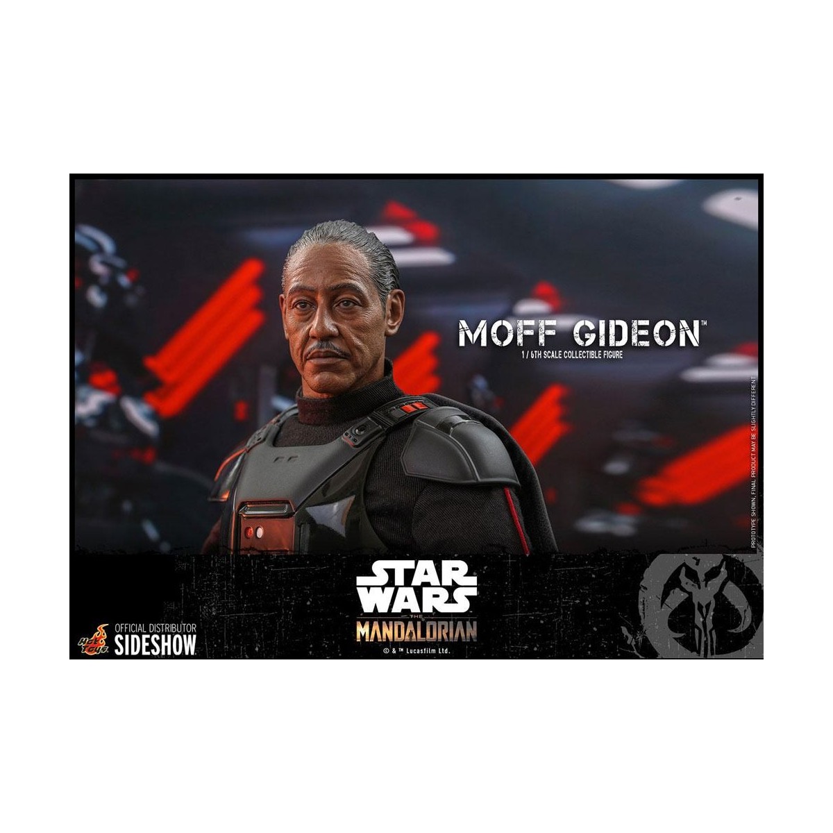 Hot Toys Star Wars - Der Mandalorianer - Moff Gideon 1/6