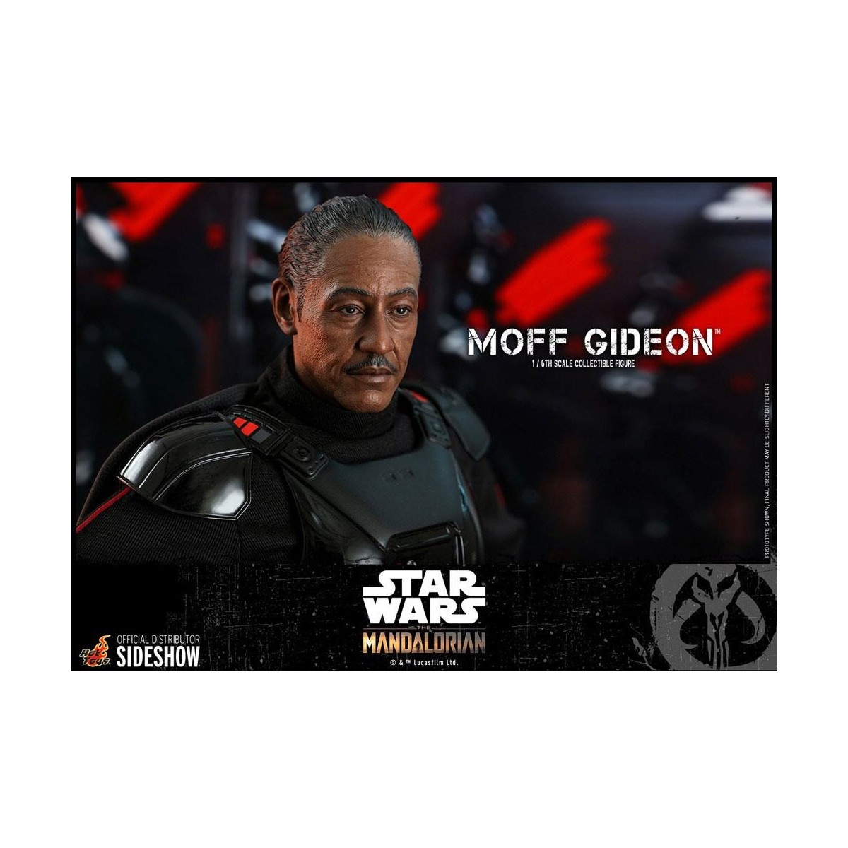 Hot Toys Star Wars - Der Mandalorianer - Moff Gideon 1/6