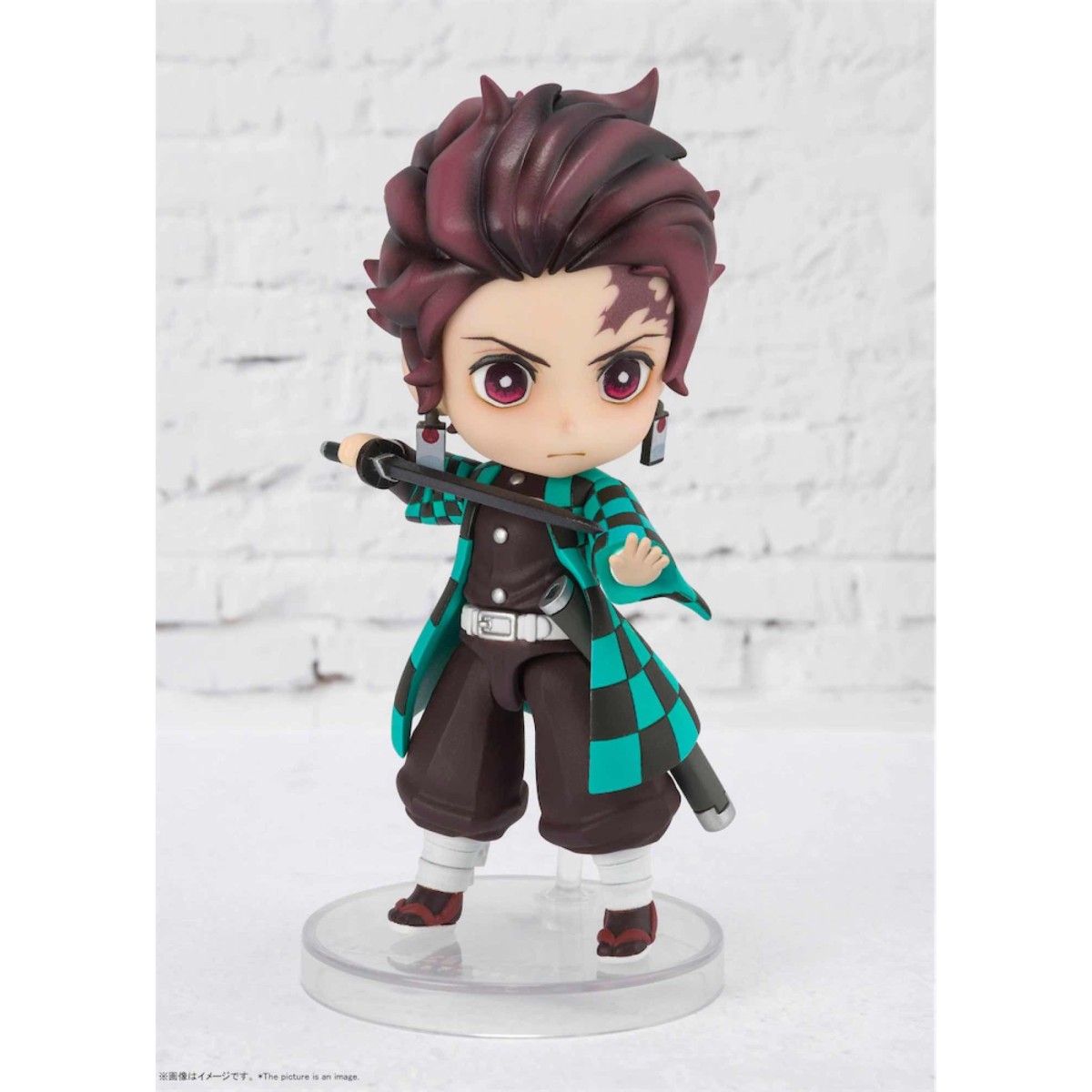 Bandai figurine Figuarts MINI - TANJIRO KAMADO - Dämonentöter KIMETSU NO YAIBA