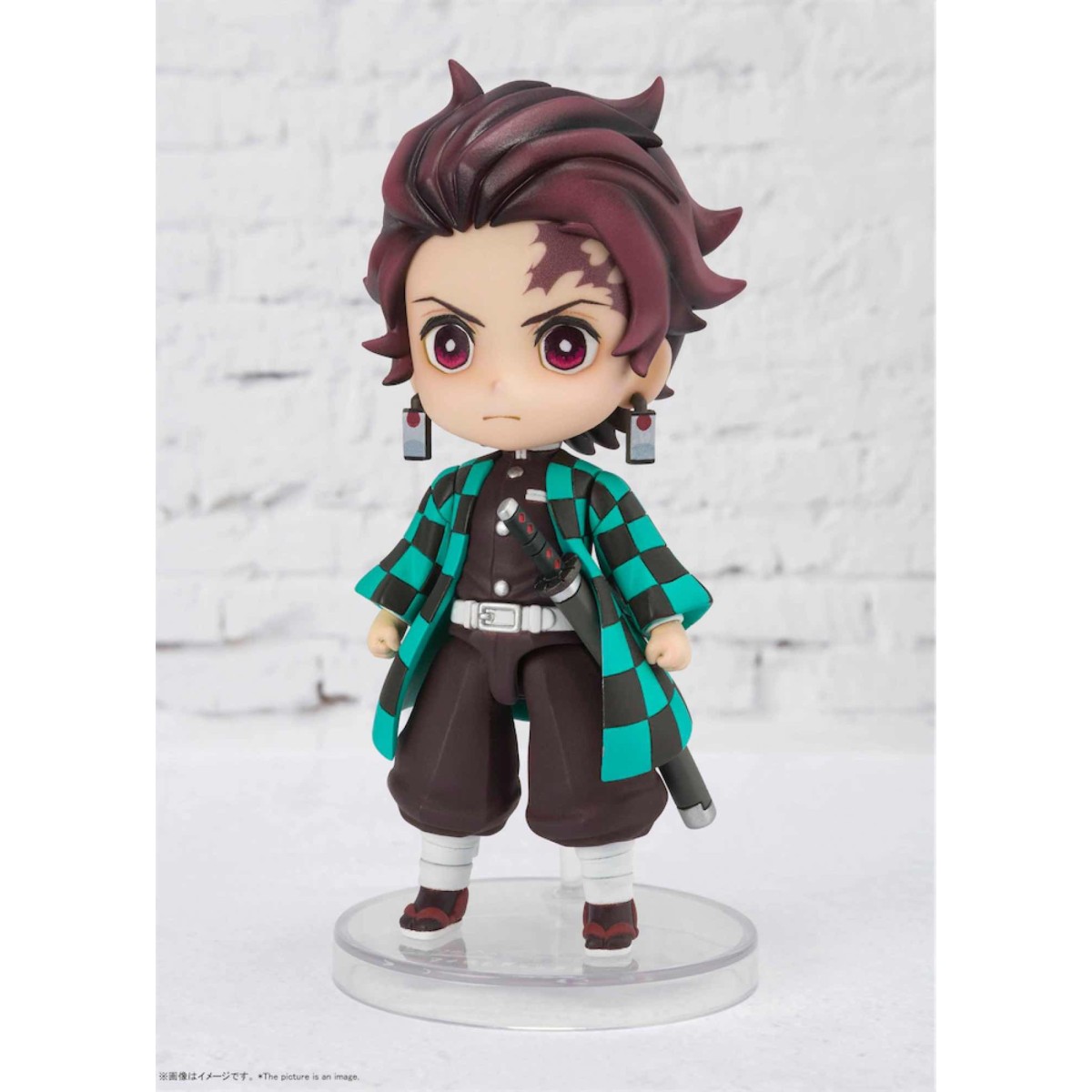 Bandai figurine Figuarts MINI - TANJIRO KAMADO - Dämonentöter KIMETSU NO YAIBA