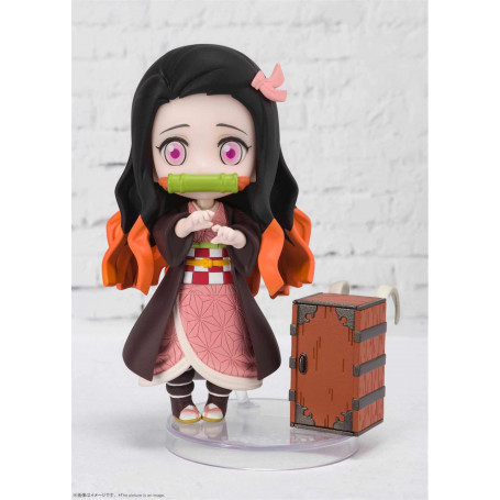 Bandai figurine Figuarts MINI - NEZUKO KAMADO - Dämonentöter KIMETSU NO YAIBA